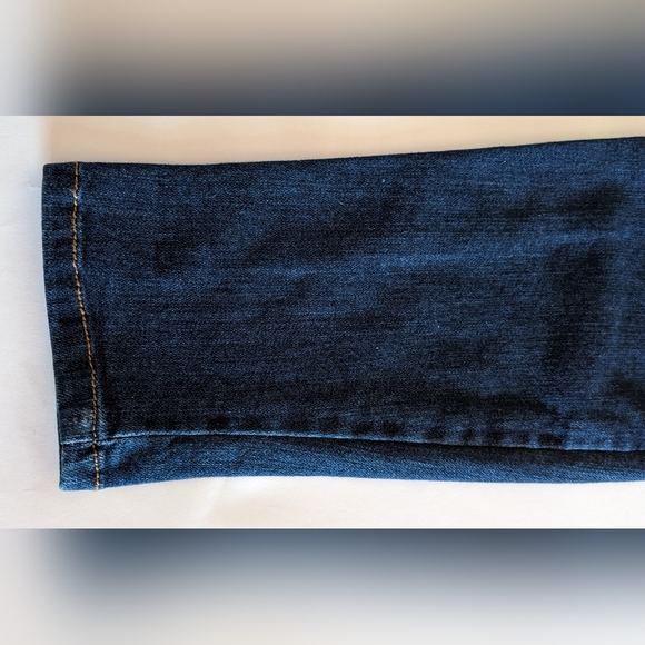 NWT, 1822 Denim Adrianna Dark Wash Stretchy Mid Rise Ankle Skinny Jeans. Sz 4 - Picture 8 of 11